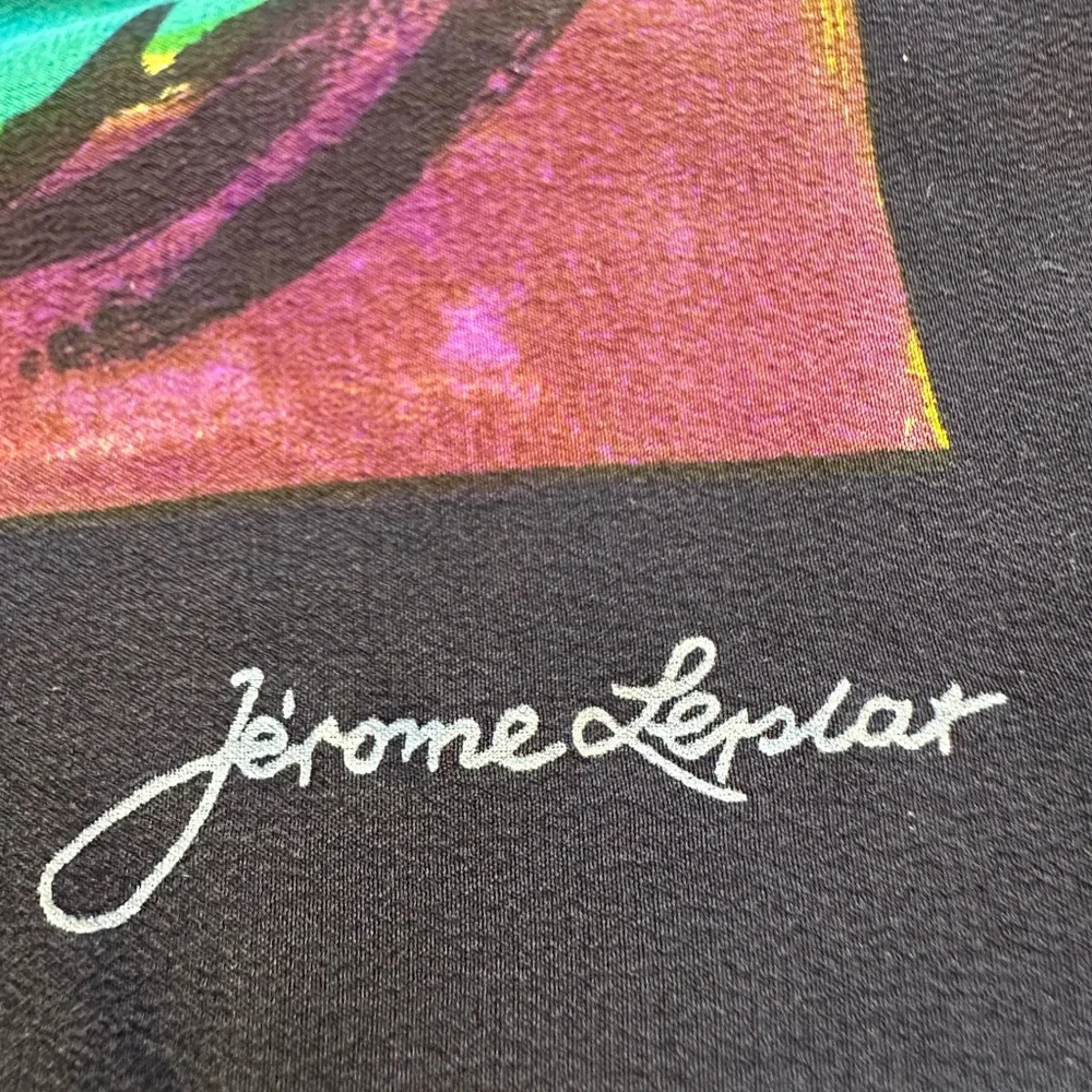 ✨5/$25 Jerome Leplat Abstract Silk Scarf Made In Italy